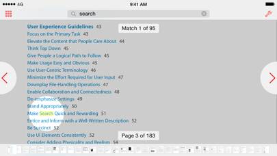 QuickSearch PDF Reader screenshot #2