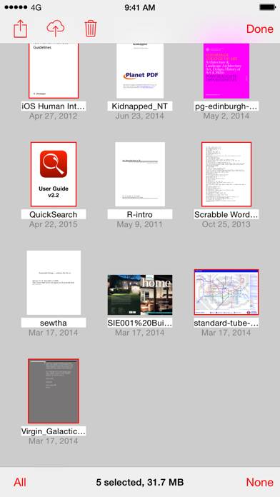 QuickSearch PDF Reader screenshot #3