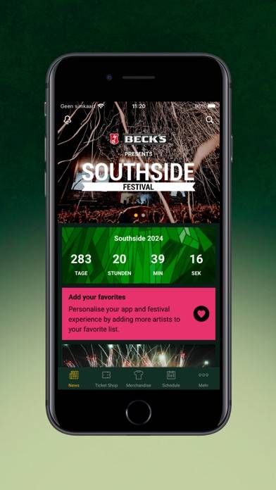 Southside Festival App-Screenshot #2