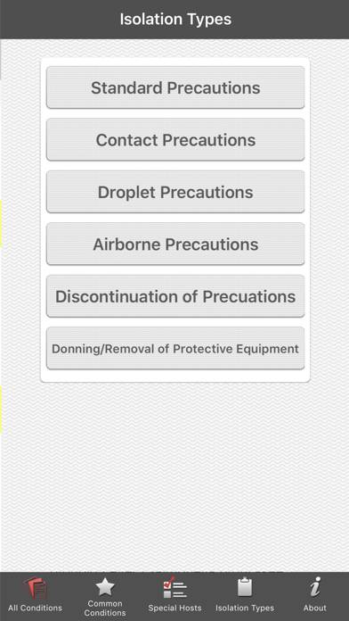 Infection Control Pocketbook App screenshot #2