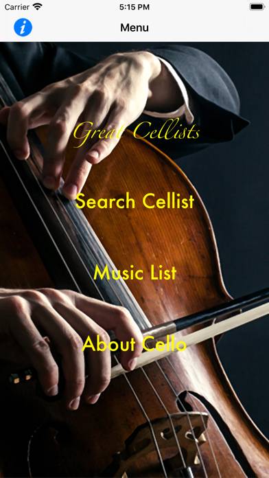 The Great Cellists capture d'écran