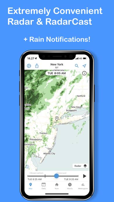Foreca Weather & Radar Captura de pantalla de la aplicación #3