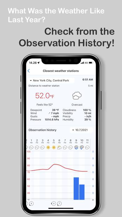 Foreca Weather & Radar App skärmdump #5