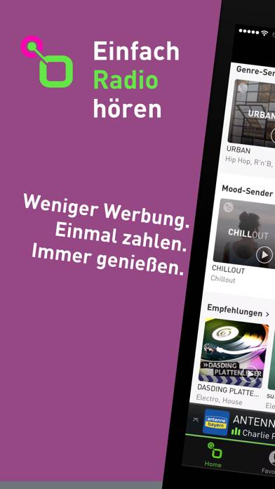 Radio.de PRIME Schermata dell'app #1