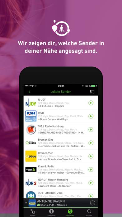 Radio.de PRIME Schermata dell'app #5