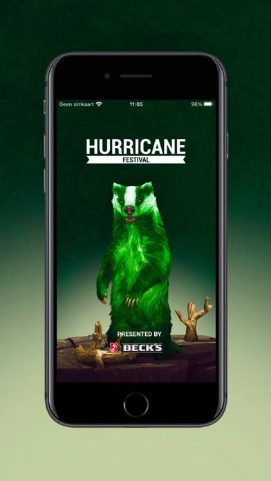 Hurricane Festival App screenshot #1