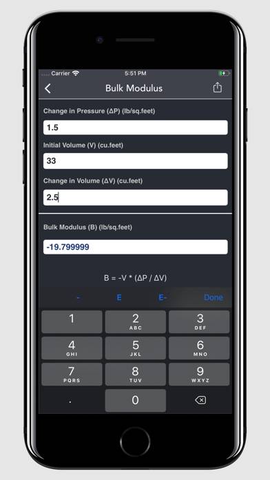 Fluid Mechanics Calculator App-Screenshot #3
