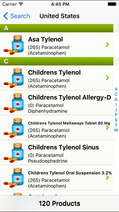 Convert Drugs Pro Schermata dell'app #2