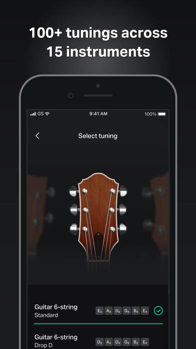 GuitarTuna: Tuner,Chords,Tabs Uygulama ekran görüntüsü #4