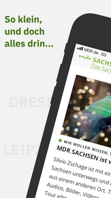 MDR Sachsen App App screenshot #1