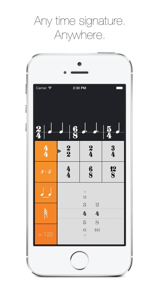 Rhythm Calculator App preview #3