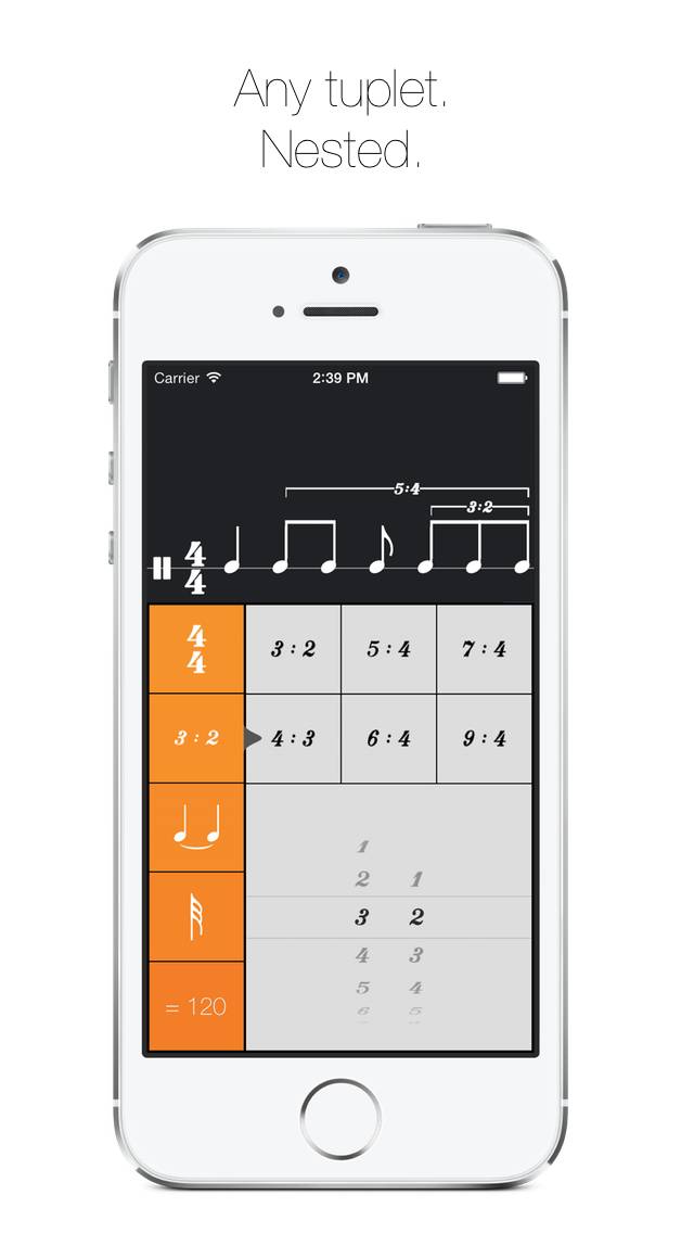 Rhythm Calculator App preview #4
