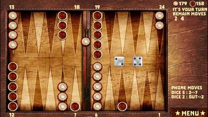 Backgammon 16 Games App screenshot #1