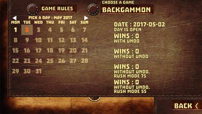 Backgammon 16 Games Скриншот приложения #4