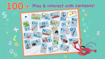 ABCs alphabet phonics games for kids based on Montessori learining approach Скриншот приложения #3