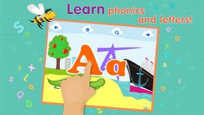 ABCs alphabet phonics games for kids based on Montessori learining approach Captura de pantalla de la aplicación #4