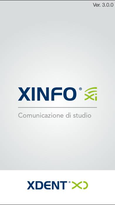 Xinfo Schermata dell'app