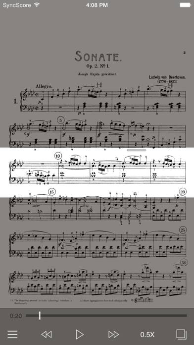 Beethoven All Piano Sonatas App screenshot #1