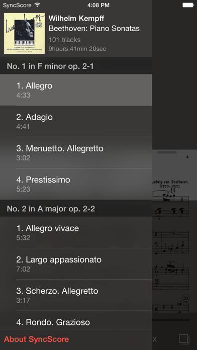 Beethoven All Piano Sonatas Capture d'écran de l'application #3