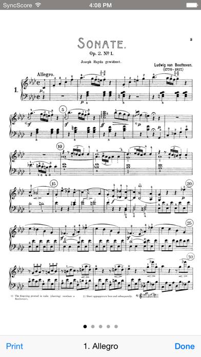 Beethoven All Piano Sonatas Schermata dell'app #4