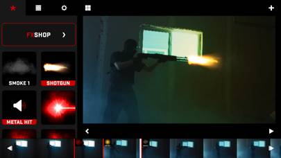 Gun Movie FX Captura de pantalla de la aplicación #3