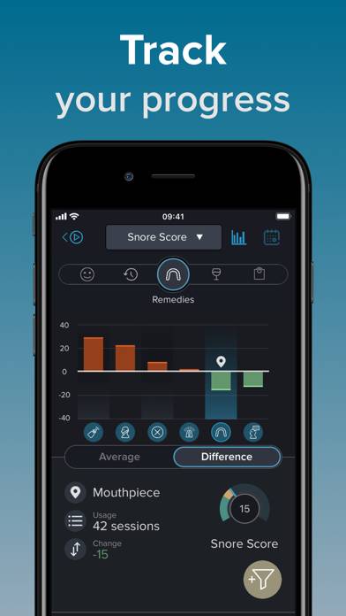 SnoreLab : Record Your Snoring Schermata dell'app #5
