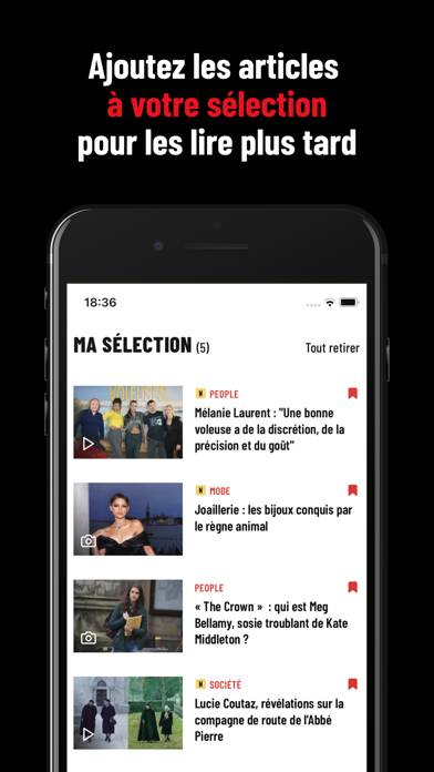 Paris Match: Actualités App screenshot #4
