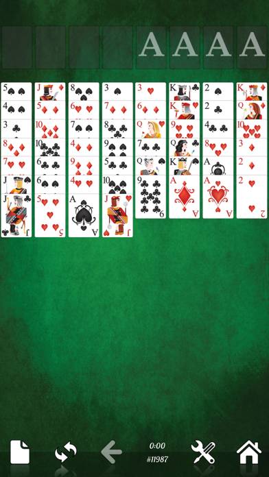 FreeCell Royale Solitaire Pro App-Screenshot #1