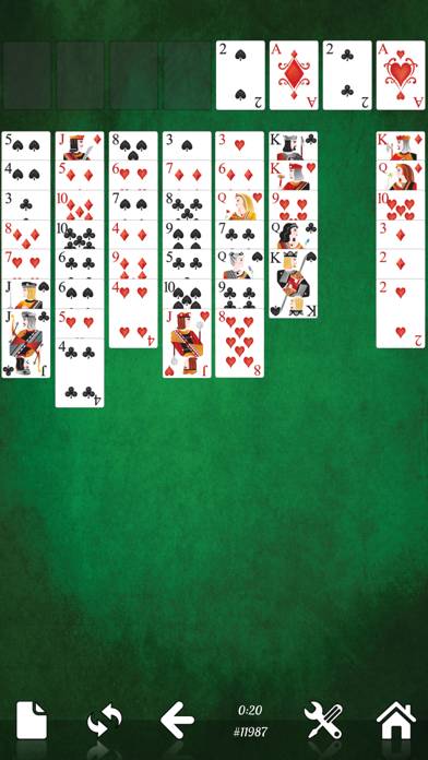 FreeCell Royale Solitaire Pro App skärmdump #2