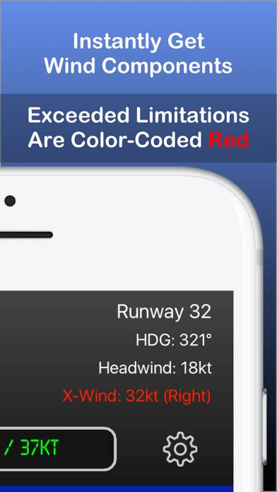 Flight Winds App-Screenshot