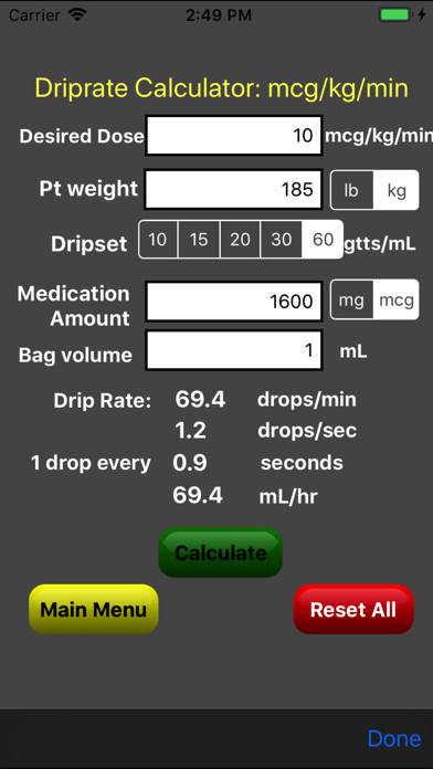 OmniMedix Medical Calculator App screenshot