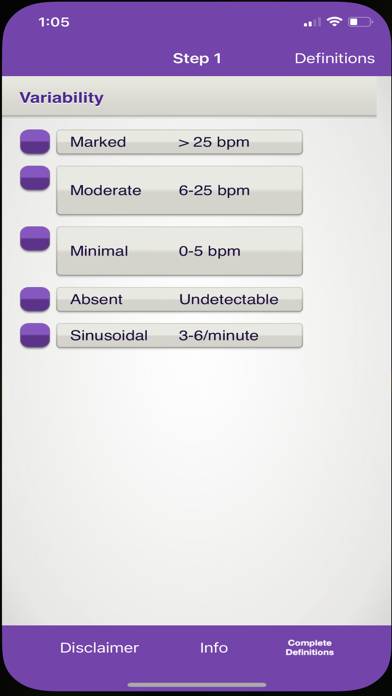 Fetal Heart Rate 5-tier screenshot