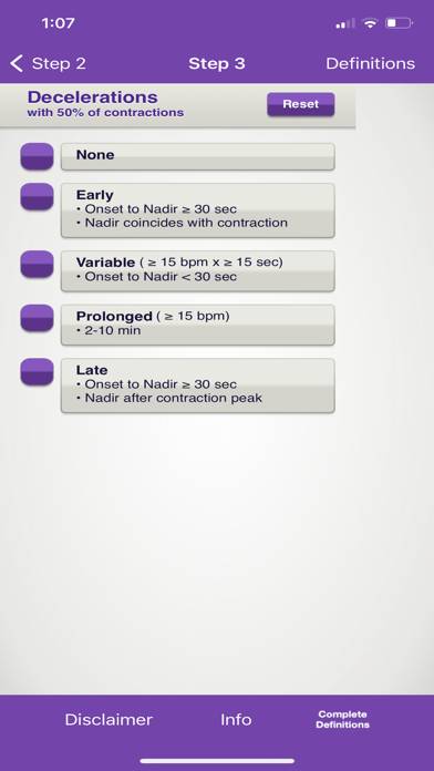 Fetal Heart Rate 5-tier App screenshot