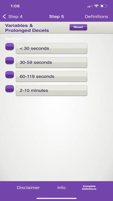 Fetal Heart Rate 5-tier App screenshot