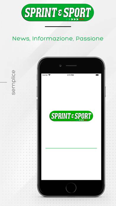 Sprint e Sport Digitale Schermata dell'app #1