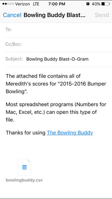 The Bowling Buddy App screenshot #3