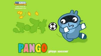 Pango joue au foot