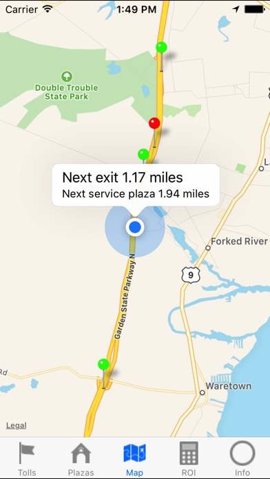 Garden State Parkway 2021 App screenshot #3