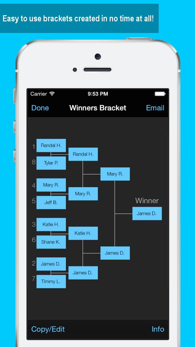 Bracket Maker App screenshot #1
