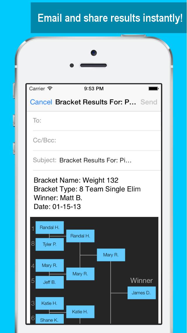 Bracket Maker App screenshot #5
