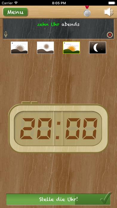 Set the clock Captura de pantalla de la aplicación #3