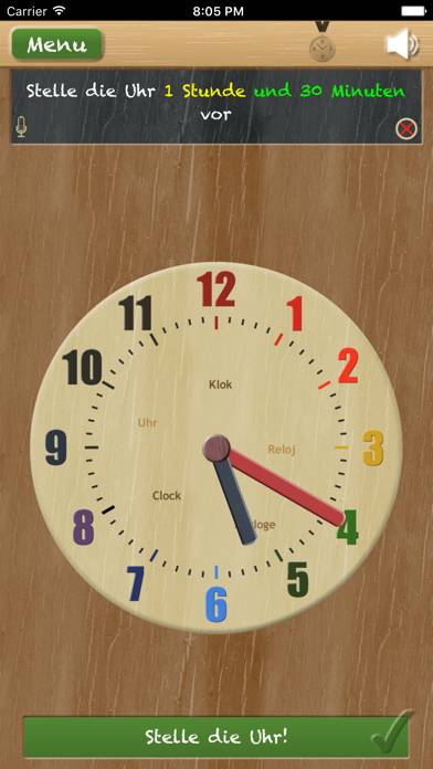 Set the clock App-Screenshot #4