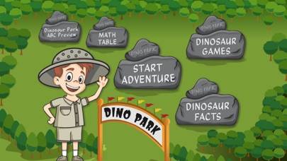 Dinosaur Park Math App screenshot #1