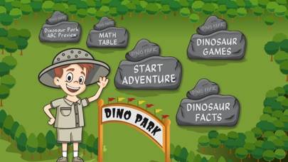 Dinosaur Park Math screenshot