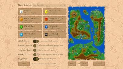 Warlords Classic Strategy Schermata dell'app #5