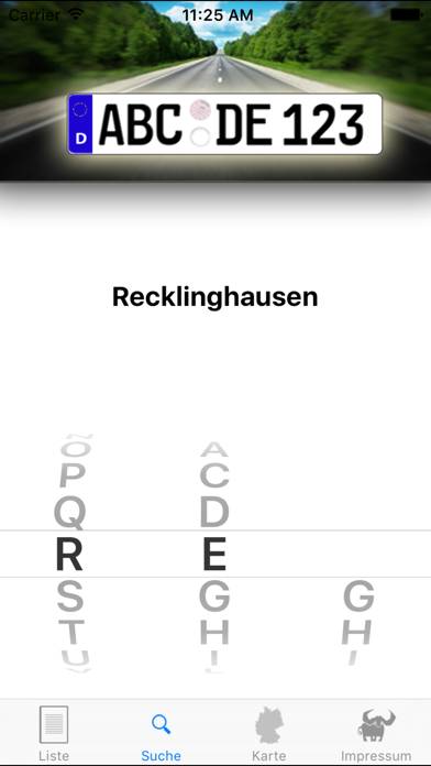 Autokennzeichen Deutschland App screenshot #3