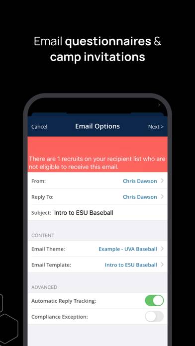 TW Compliance plus Recruiting App screenshot