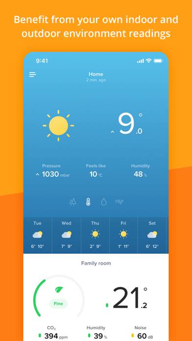 Netatmo Weather Captura de pantalla de la aplicación #3