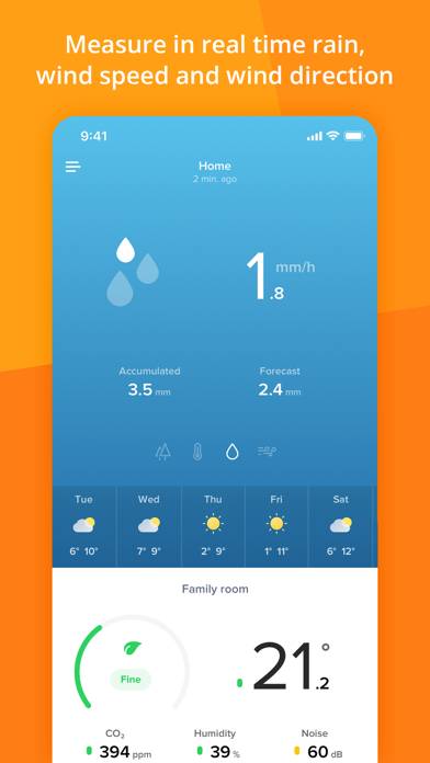 Netatmo Weather App skärmdump #4