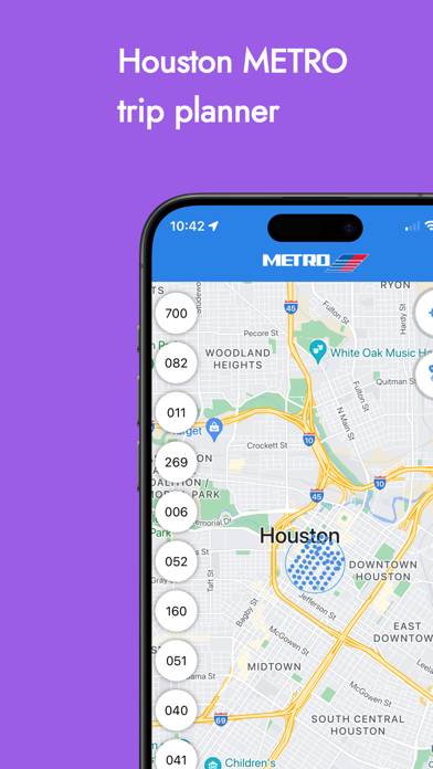 RideMETRO screenshot